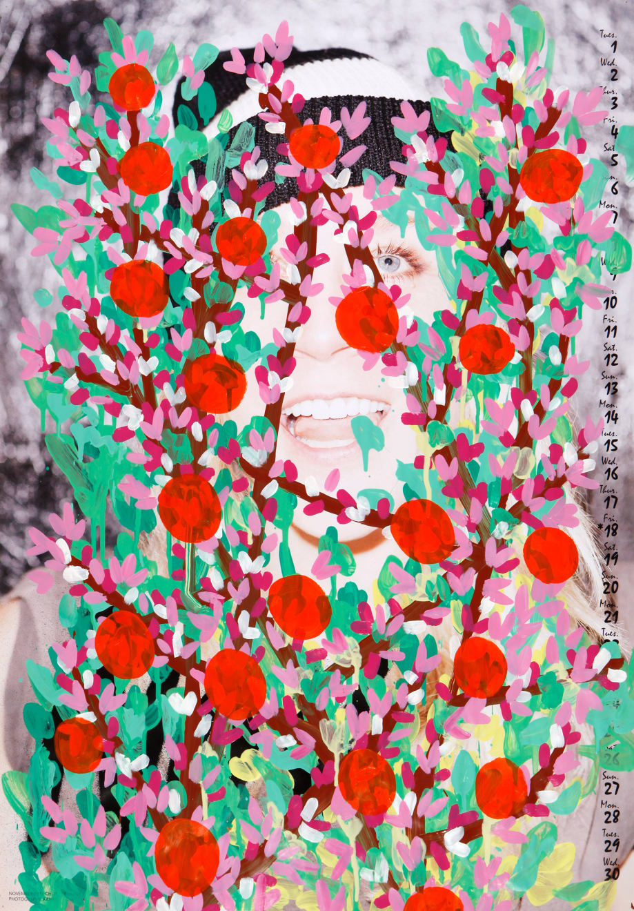 Michael De Feo, Untitled (Chloe Sevigny by Kenneth Cappello for Sneeze Magazine Calendar, 2016, November page No. 2), 2016