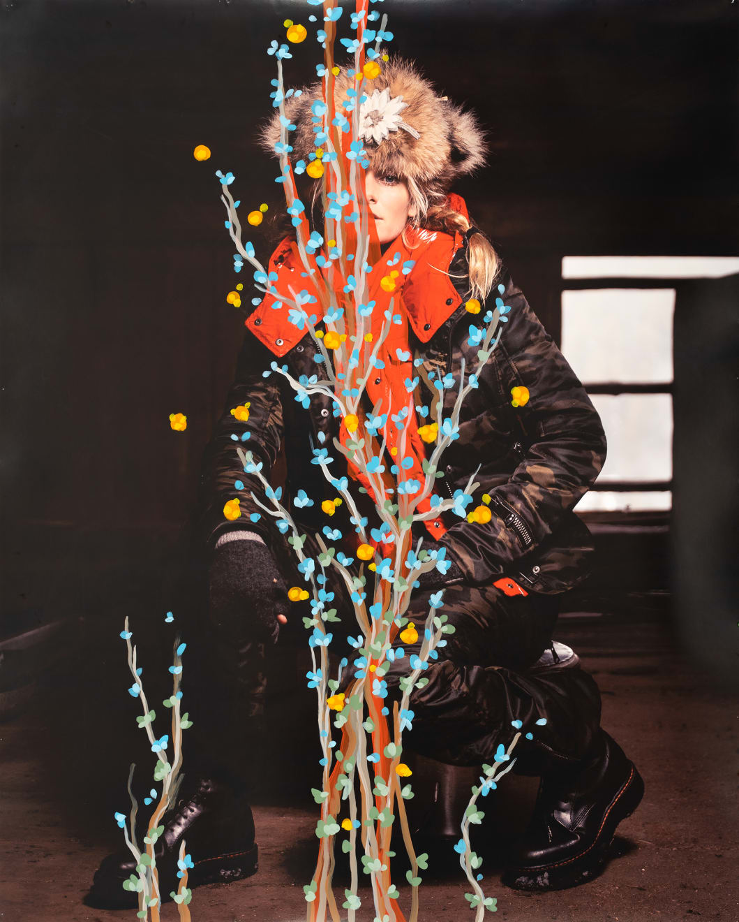 Michael De Feo, Untitled (Dairinn Bowers by Nicola Grigis for Authier - 01), 2021