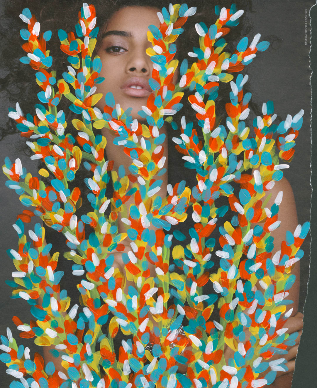 Michael De Feo, Untitled (Imaan Hammam by Mario Sorrenti for Tiffany & Co.), 2016