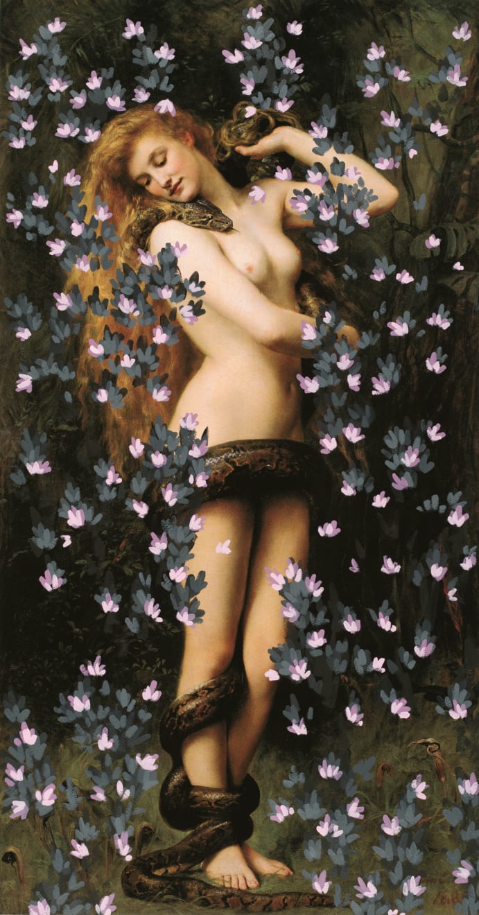 Michael De Feo, Untitled (Lilith by John Collier, 1887), 2017