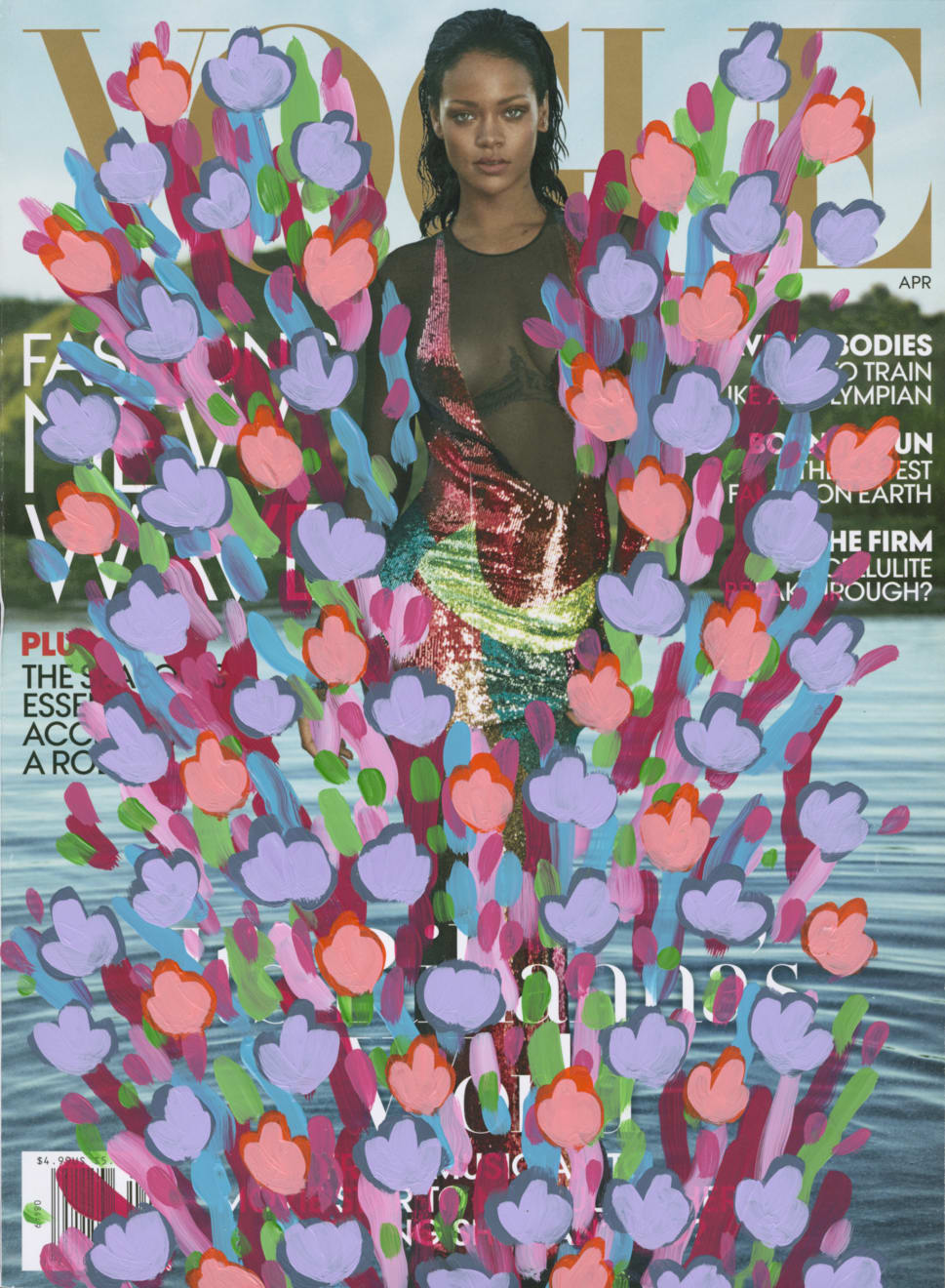 Michael De Feo, Untitled (Rihanna by Mert Alas and Marcus Piggott for cover of Vogue, April, 2016), 2016