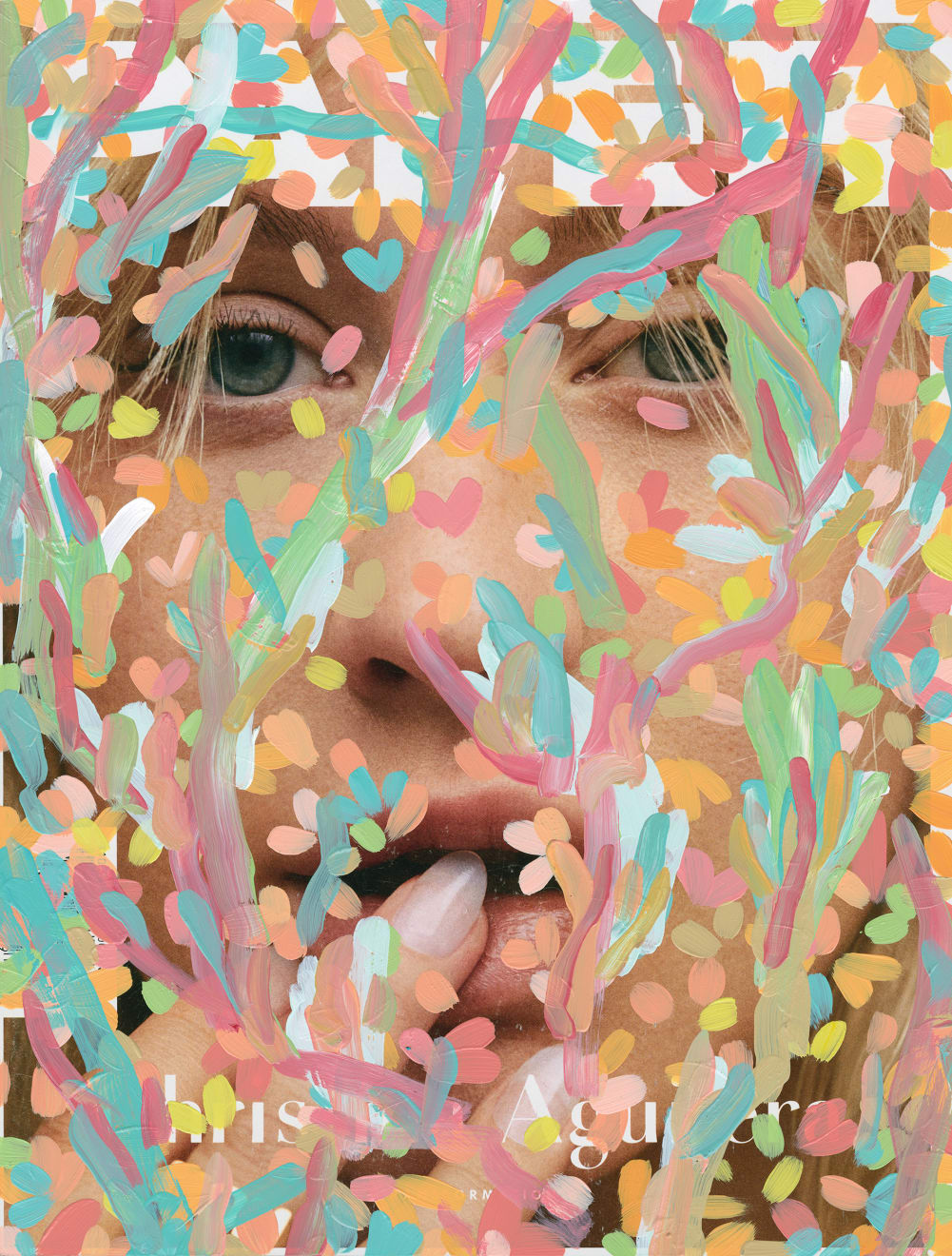 Michael De Feo, Untitled (Christina Aguilara by Zoey Grossman for cover of Paper magazine, Vol. 34, Issue 03, Spring, 2018), 2018