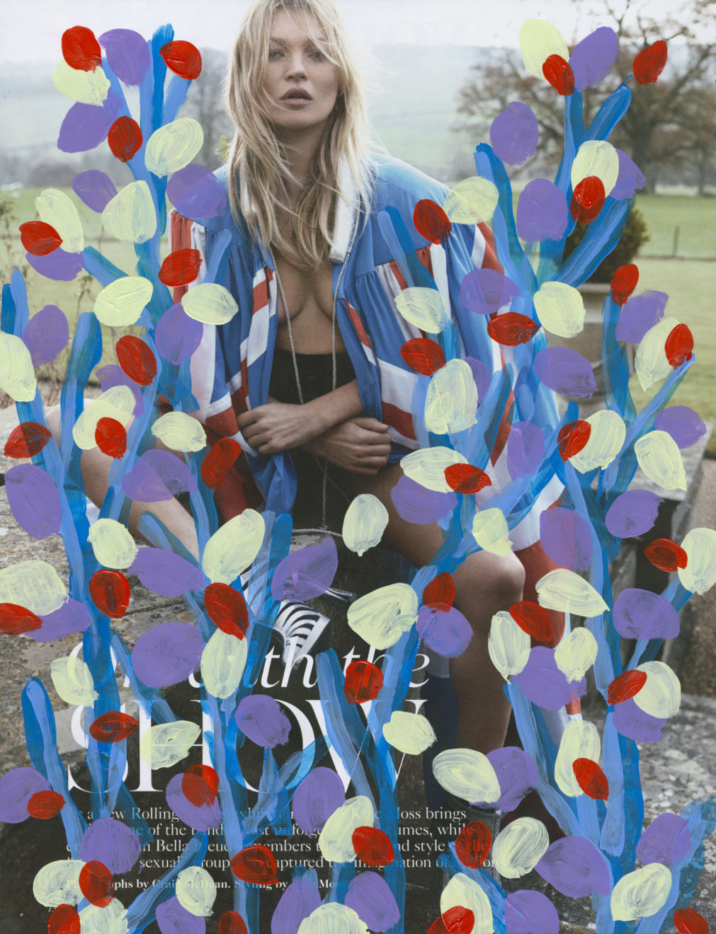 Michael De Feo, Untitled (Kate Moss by Craig McDean for British Vogue, May, 2016), 2016