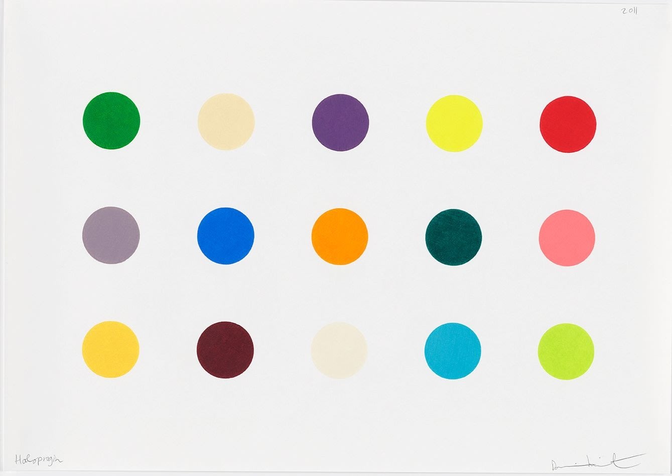 Damien Hirst, Haloprogin, 2011