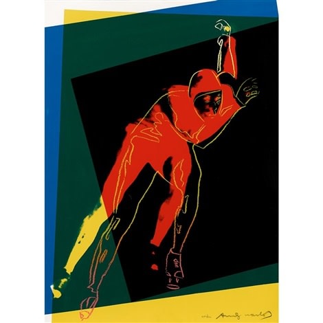 Andy Warhol, Speed Skater, 1983