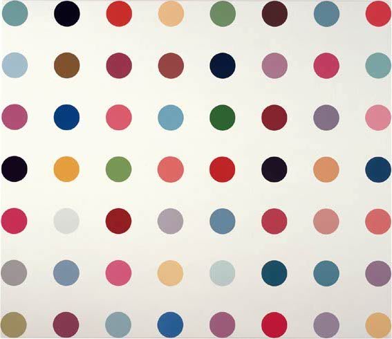 Damien Hirst, Calcium Hydride, 2007