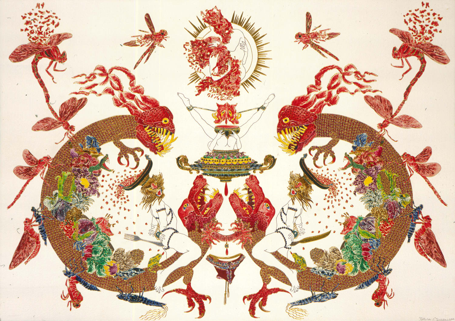 Raqib Shaw, Reflections III, 2006