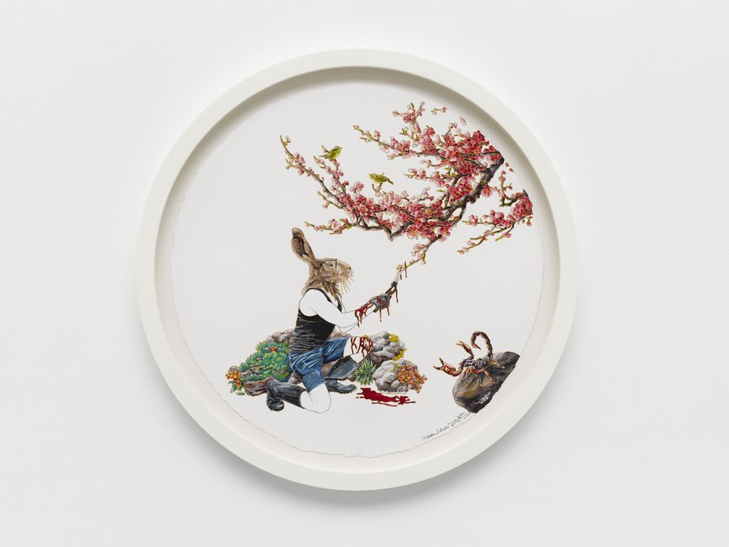 Raqib Shaw, Blossom Bleeder, 2020