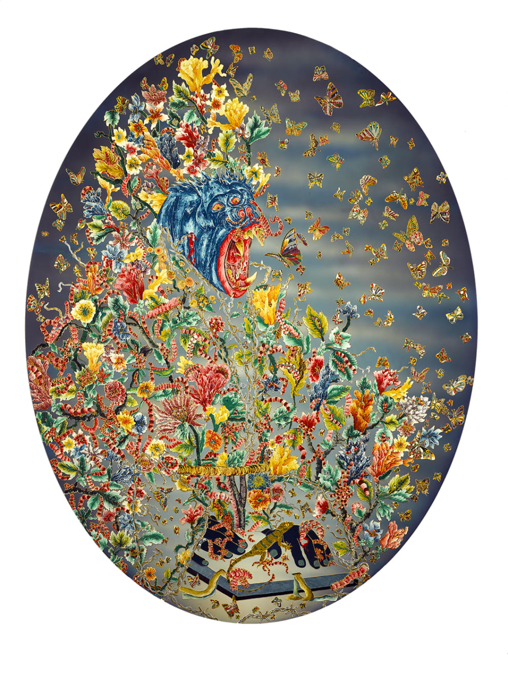 Raqib Shaw, Erasmus I, 2007