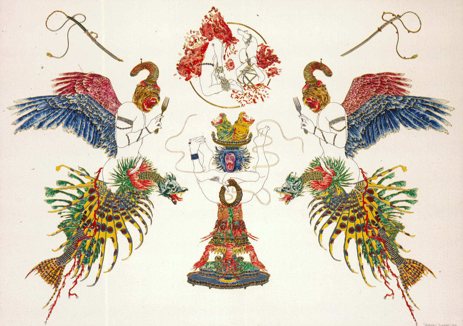 Raqib Shaw, Reflections I, 2006