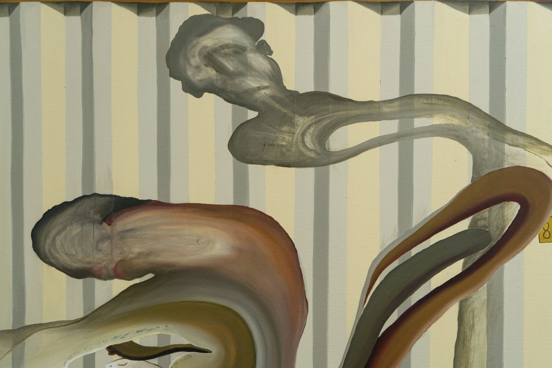 Luke Agada, In-between (Empire Rides Back), 2023