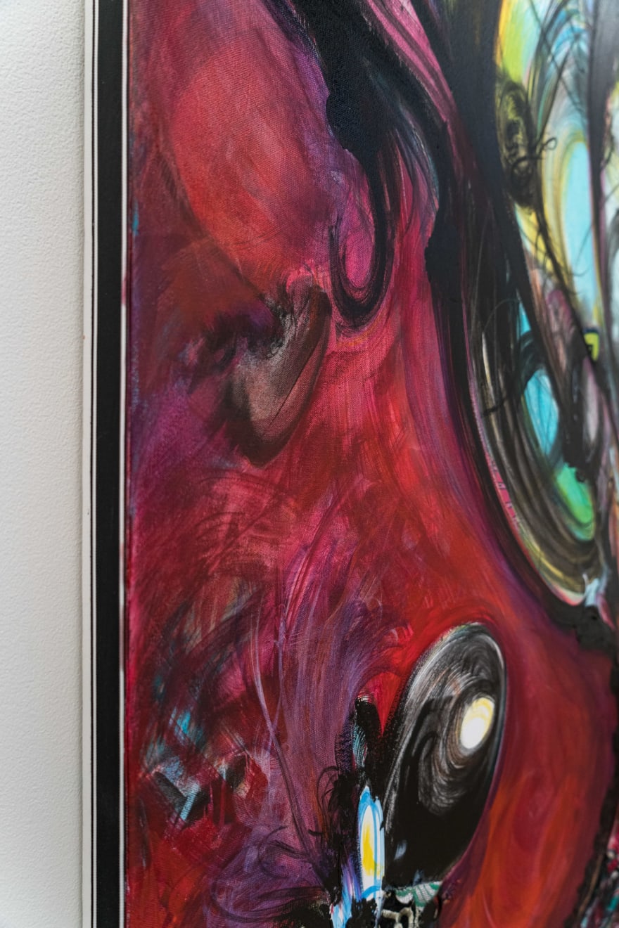 Shinique Smith, Red Swan, 2024