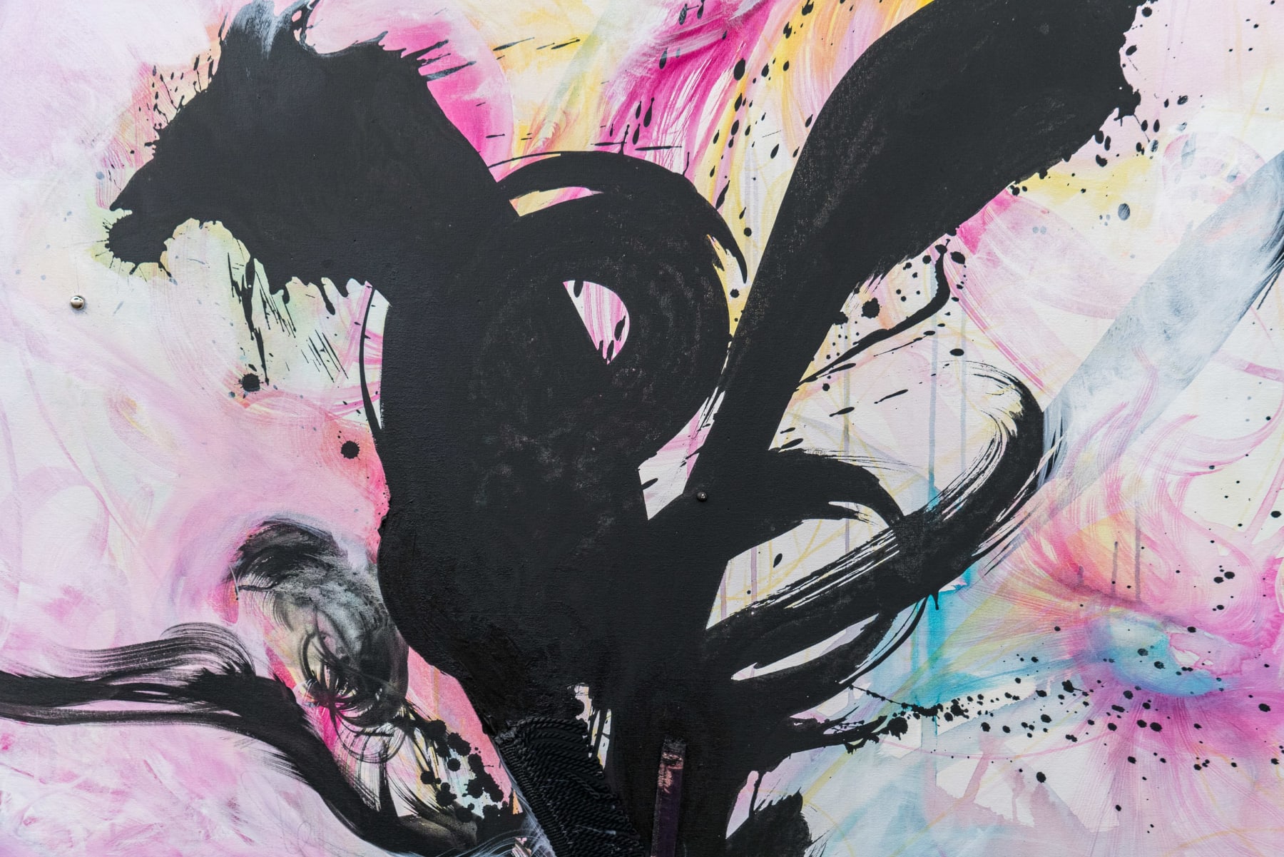 Shinique Smith, Voice in the air, 2024