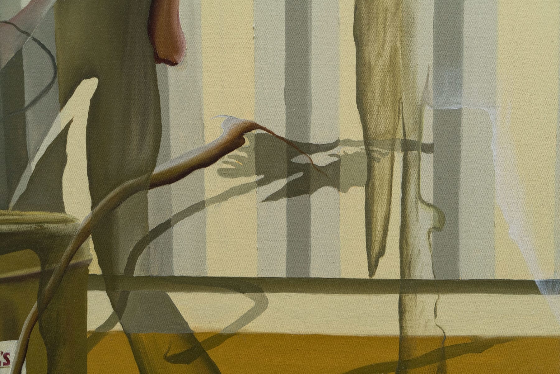 Luke Agada, In-between (Empire Rides Back), 2023