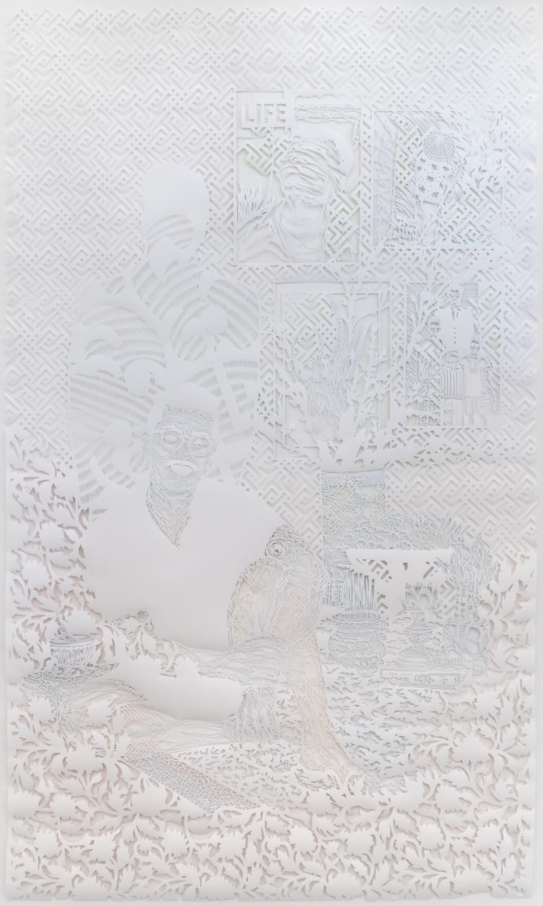 Antonius-Tín Bui, Flinging himself in an impossible direction, a future outside the photograph, 2021