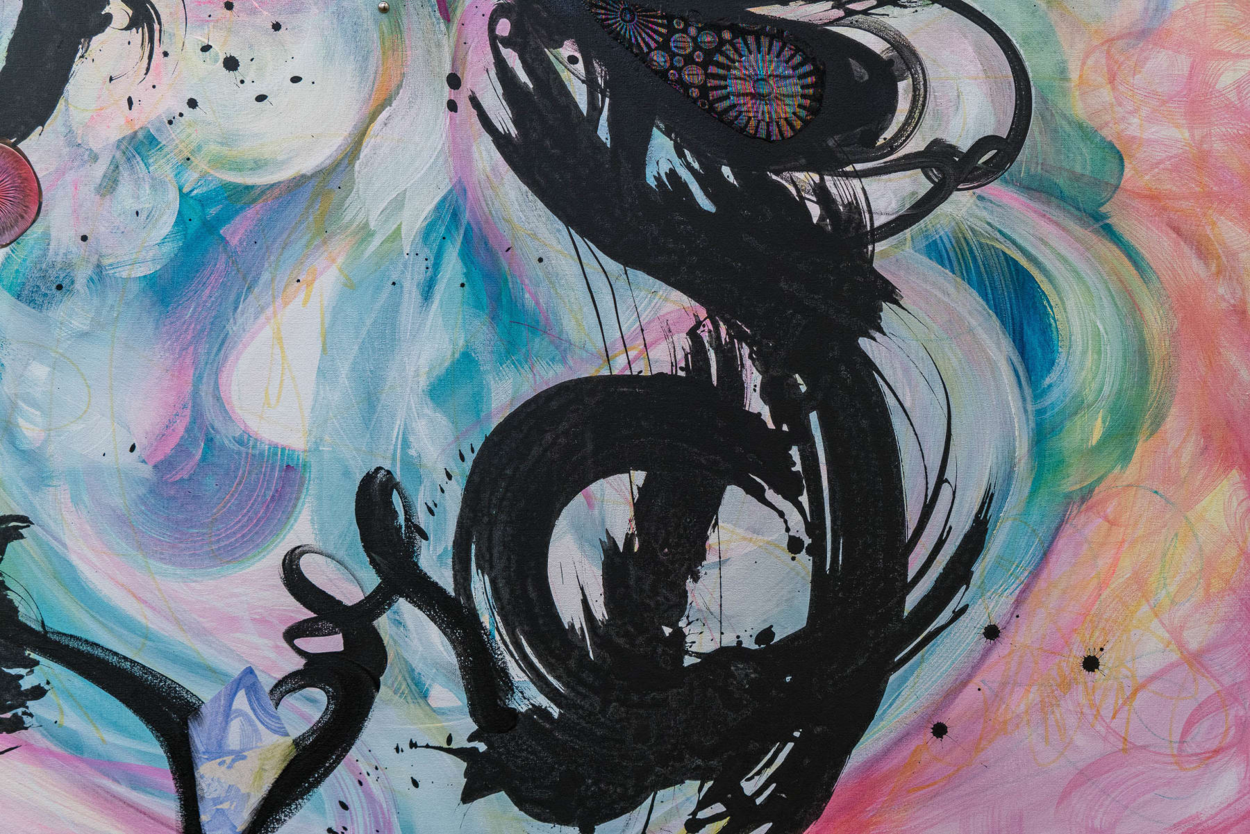 Shinique Smith, Voice in the air, 2024