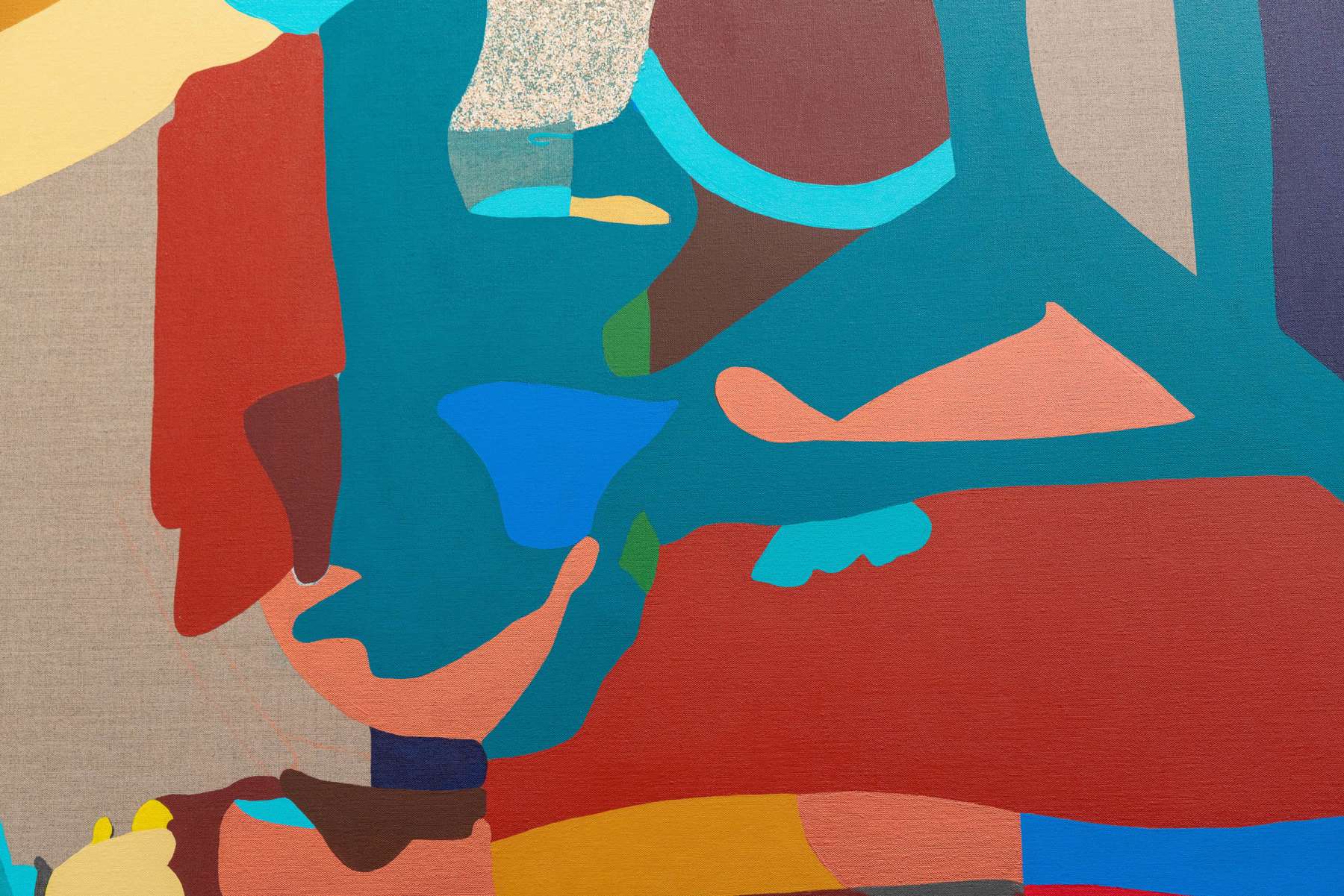 Candida Alvarez, Mostly Cloudy, 2023