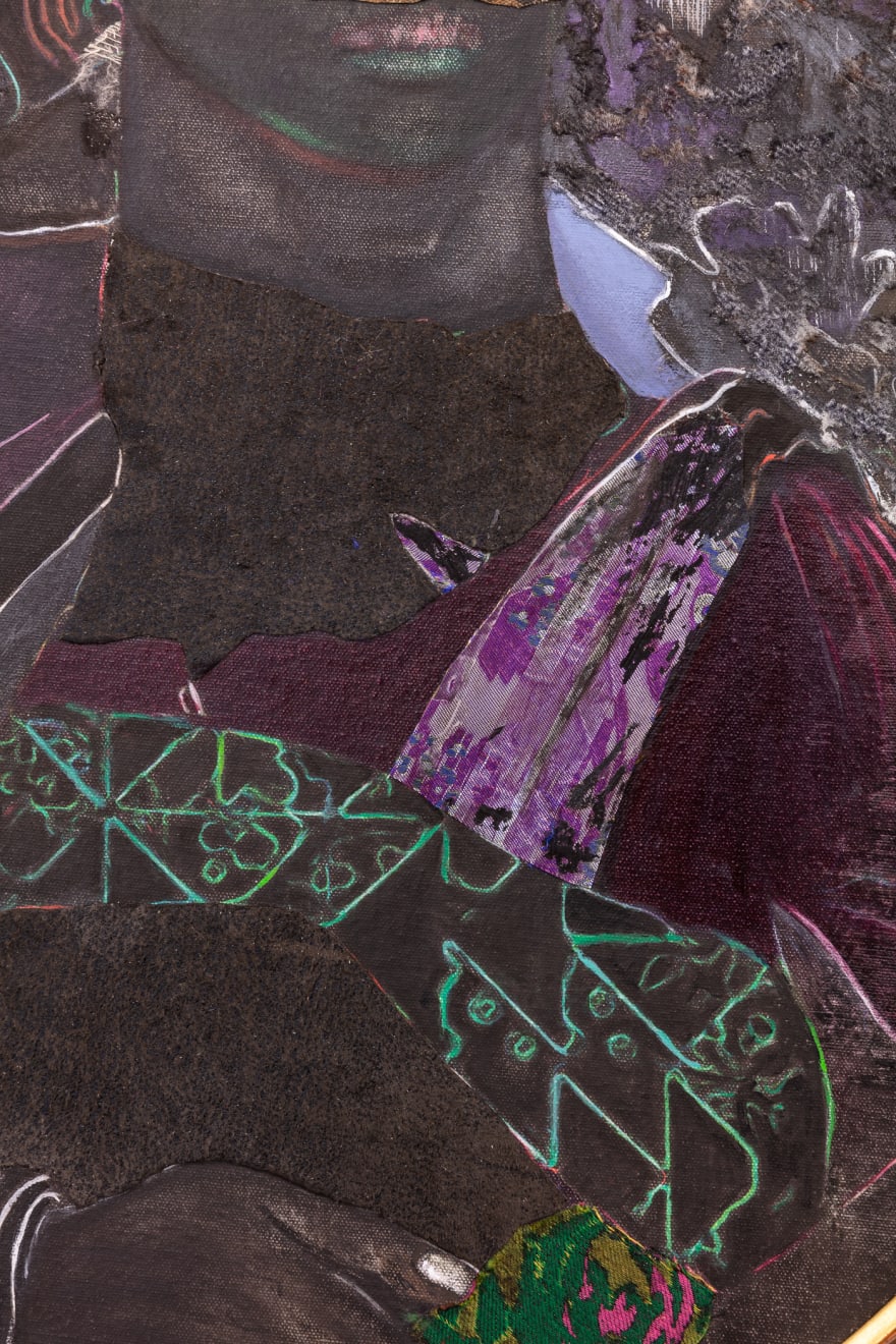 David Shrobe, Shaded by Leaves (burning bush), 2022