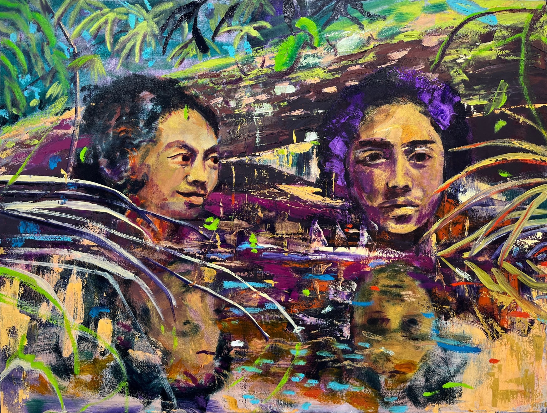 Maia Cruz Palileo, She Looks At Me, Calls Me Hija, 2022