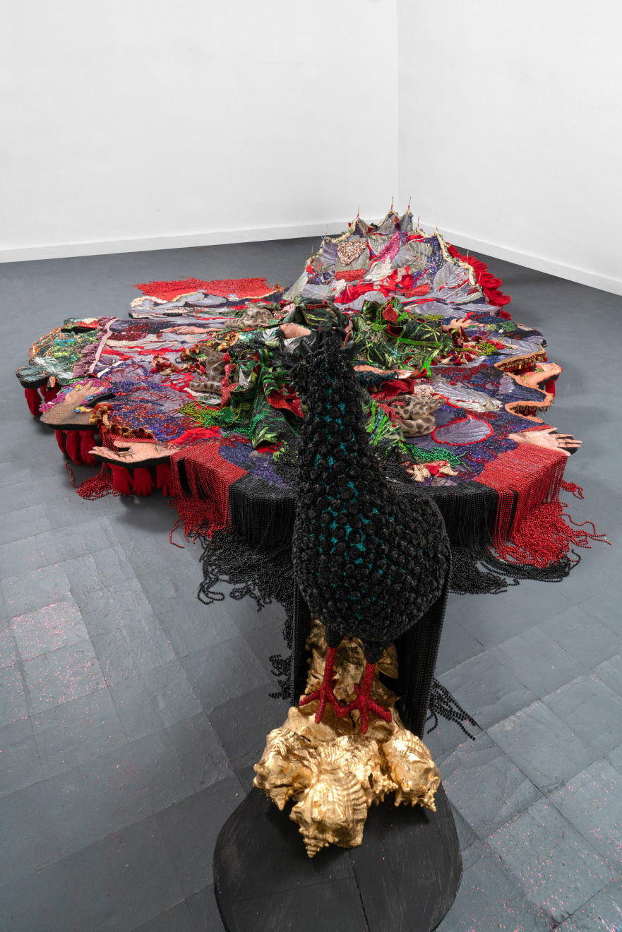 Ebony G. Patterson, ...when the cry takes root..., 2020