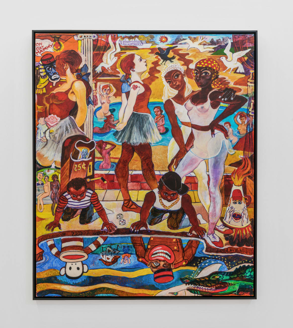 Arvie Smith, Echo and Narcissus, 2022