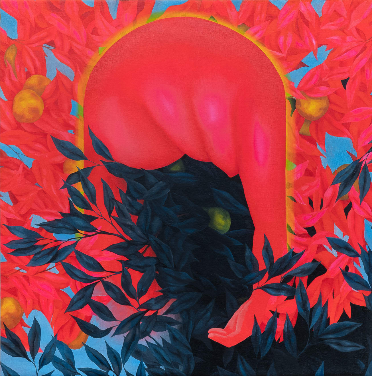 Brittney Leeanne Williams, Arch with Yellow Halo, 2021