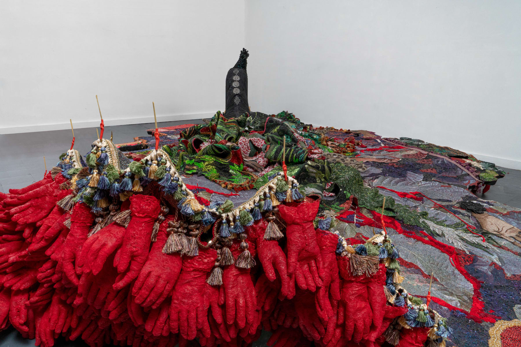 Ebony G. Patterson, ...when the cry takes root..., 2020