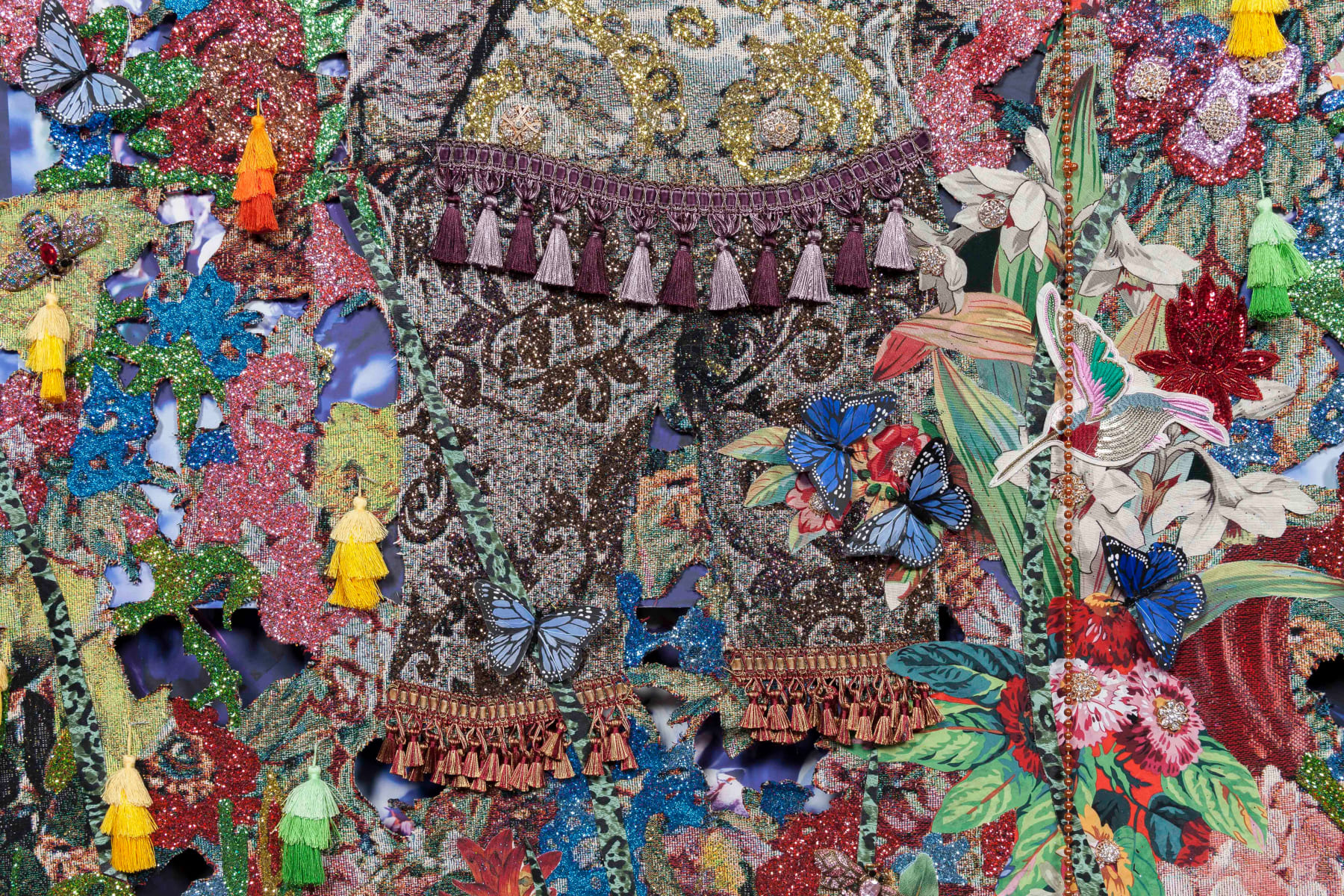 Ebony G. Patterson, ...in loving memory...for those who bear/bare witness, 2018