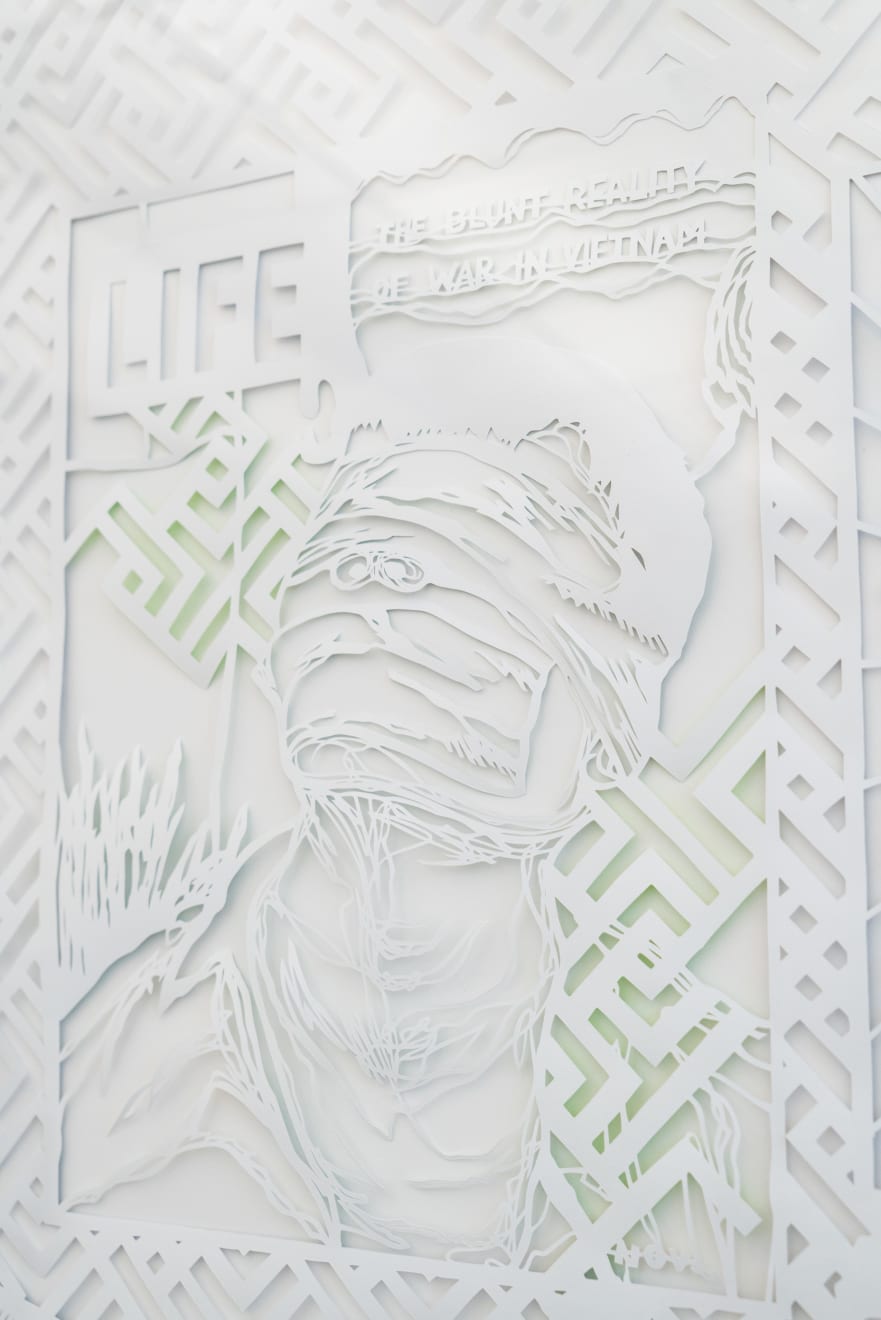 Antonius-Tín Bui, Flinging himself in an impossible direction, a future outside the photograph, 2021