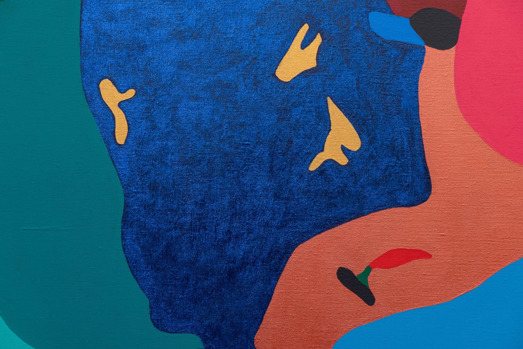 Candida Alvarez, Partly Cloudy, 2023