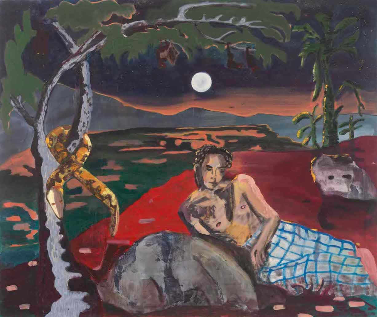 Maia Cruz Palileo, Lover at Woodland Creek (Bat's Land), 2018