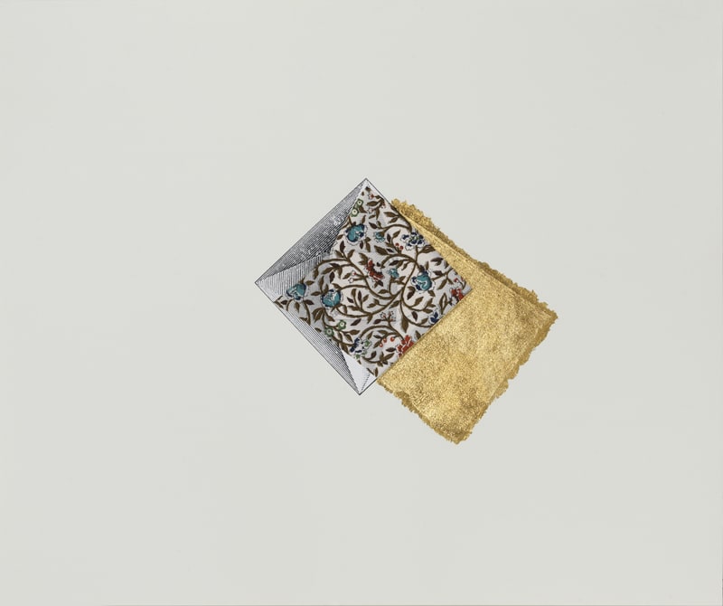 Karen Reimer, Geometry in Outer Space or Heaven # 5, 2014