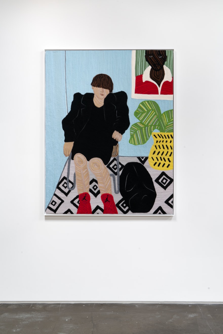 Cheryl Pope, Woman Sitting in Chair, 2020