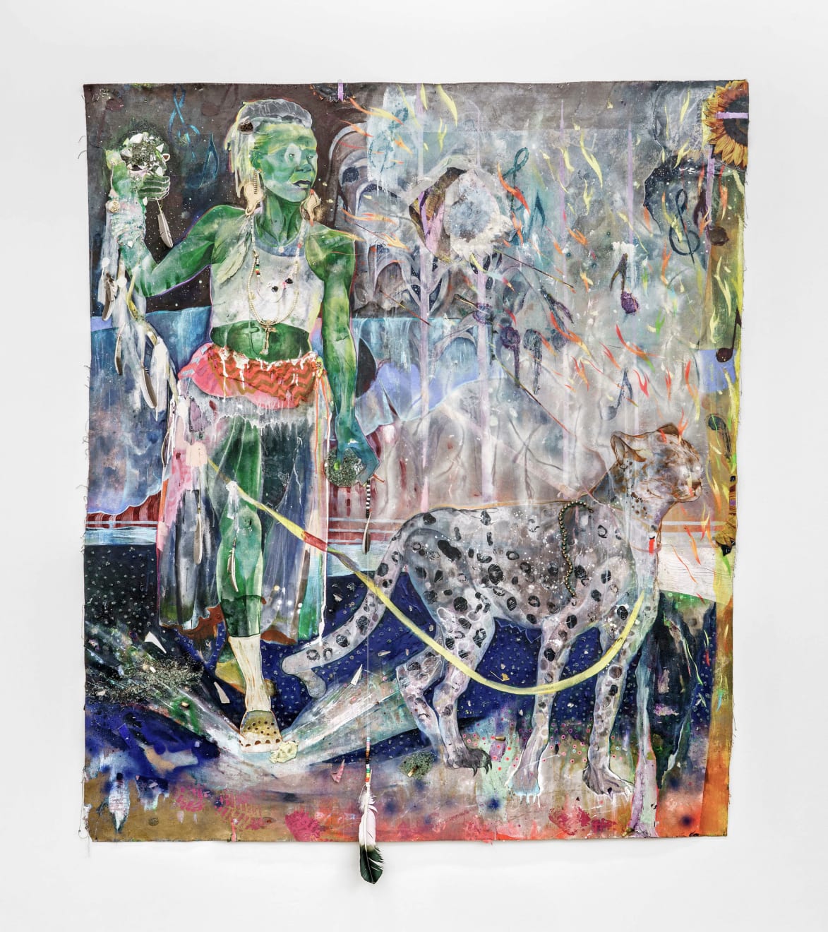 Lavar Munroe, If Only We Walk Far Enough, 2022