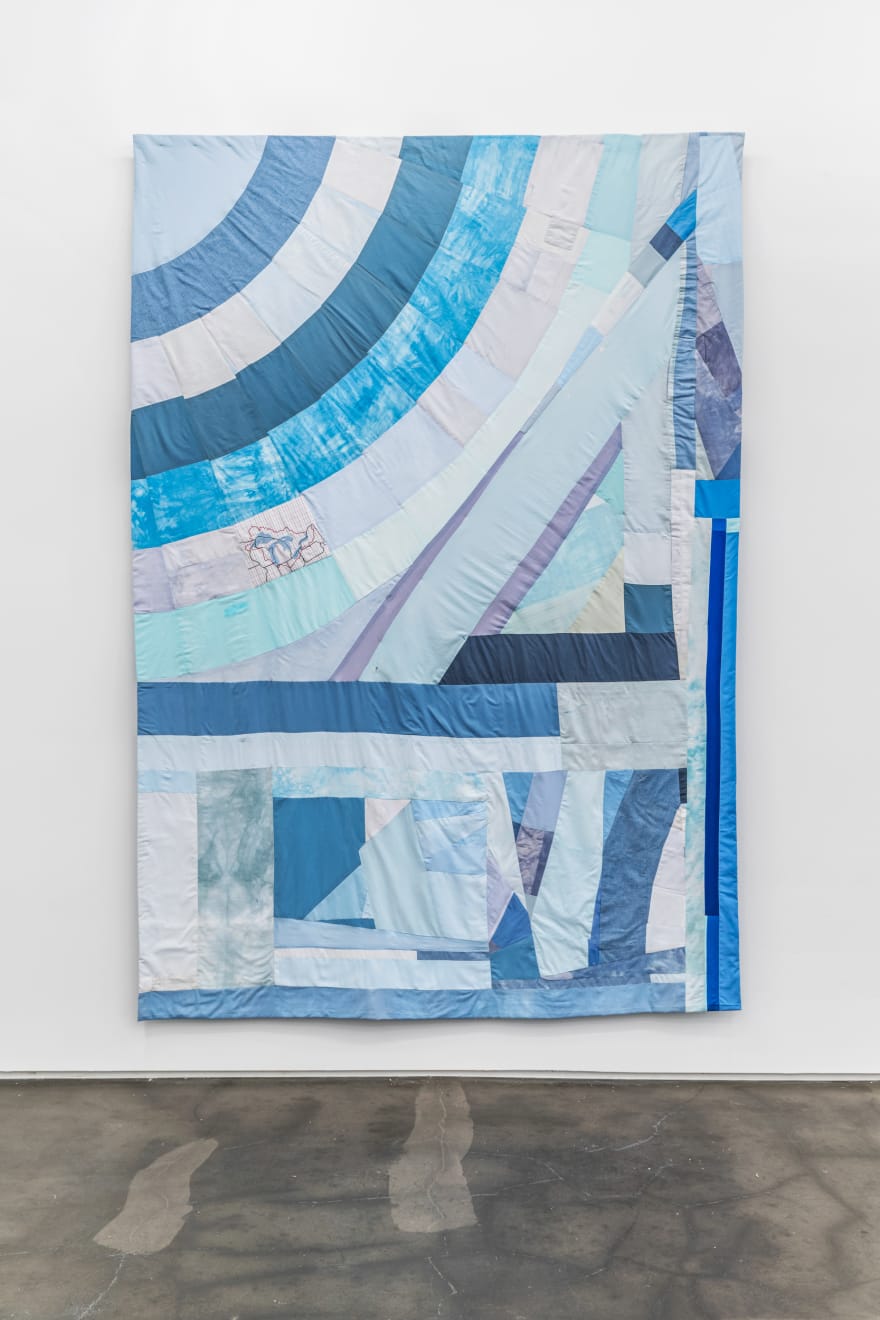 Karen Reimer, Great Lakes and Basin, from the Shoretime Spaceline series, 2021