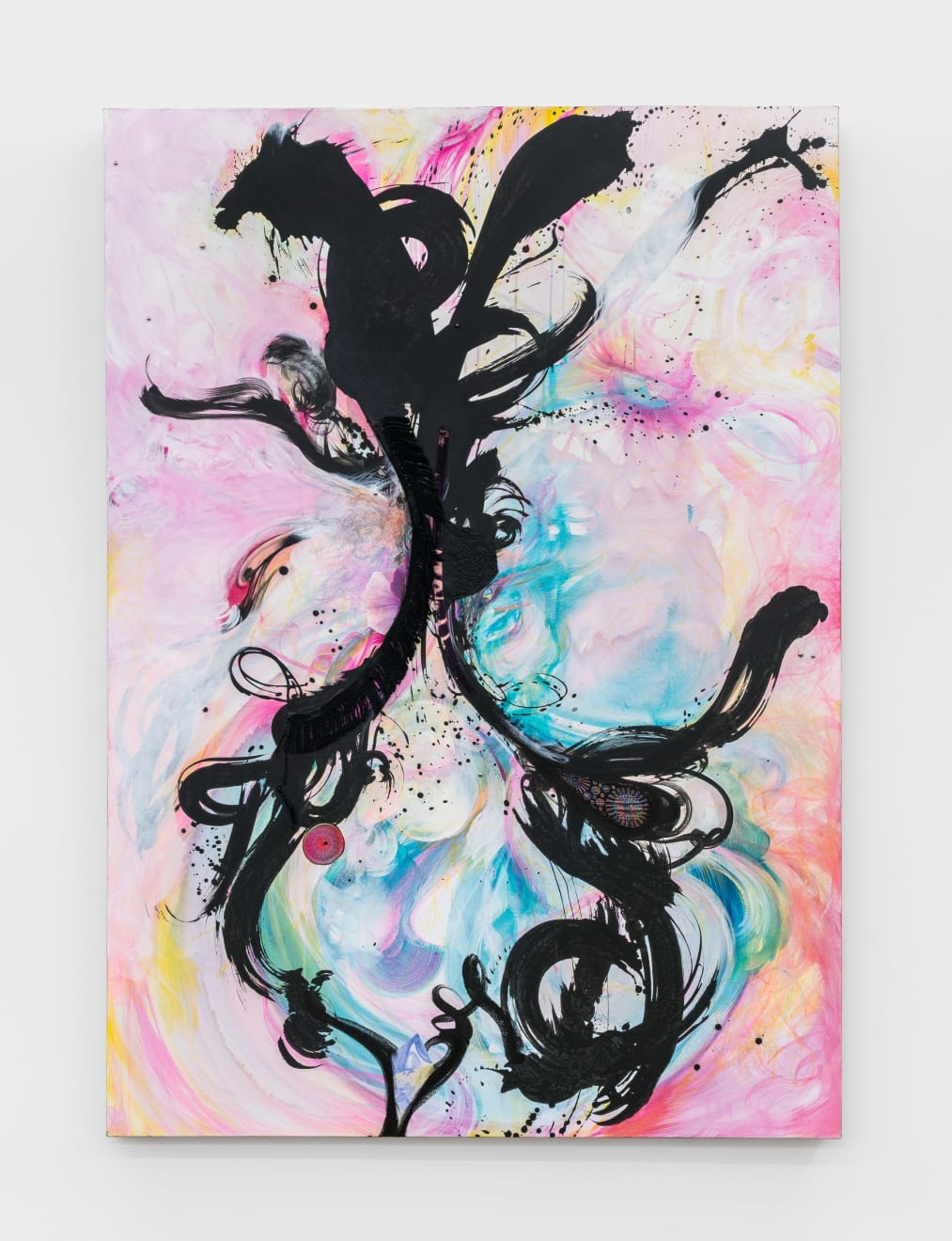 Shinique Smith, Voice in the air, 2024