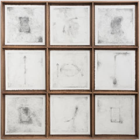 Nate Young, Untitled (Pulpit Rubbings), 2014