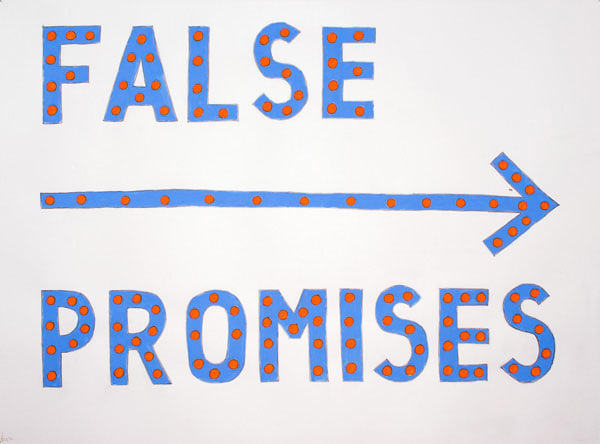 Joel Ross, FALSE PROMISES, 2008