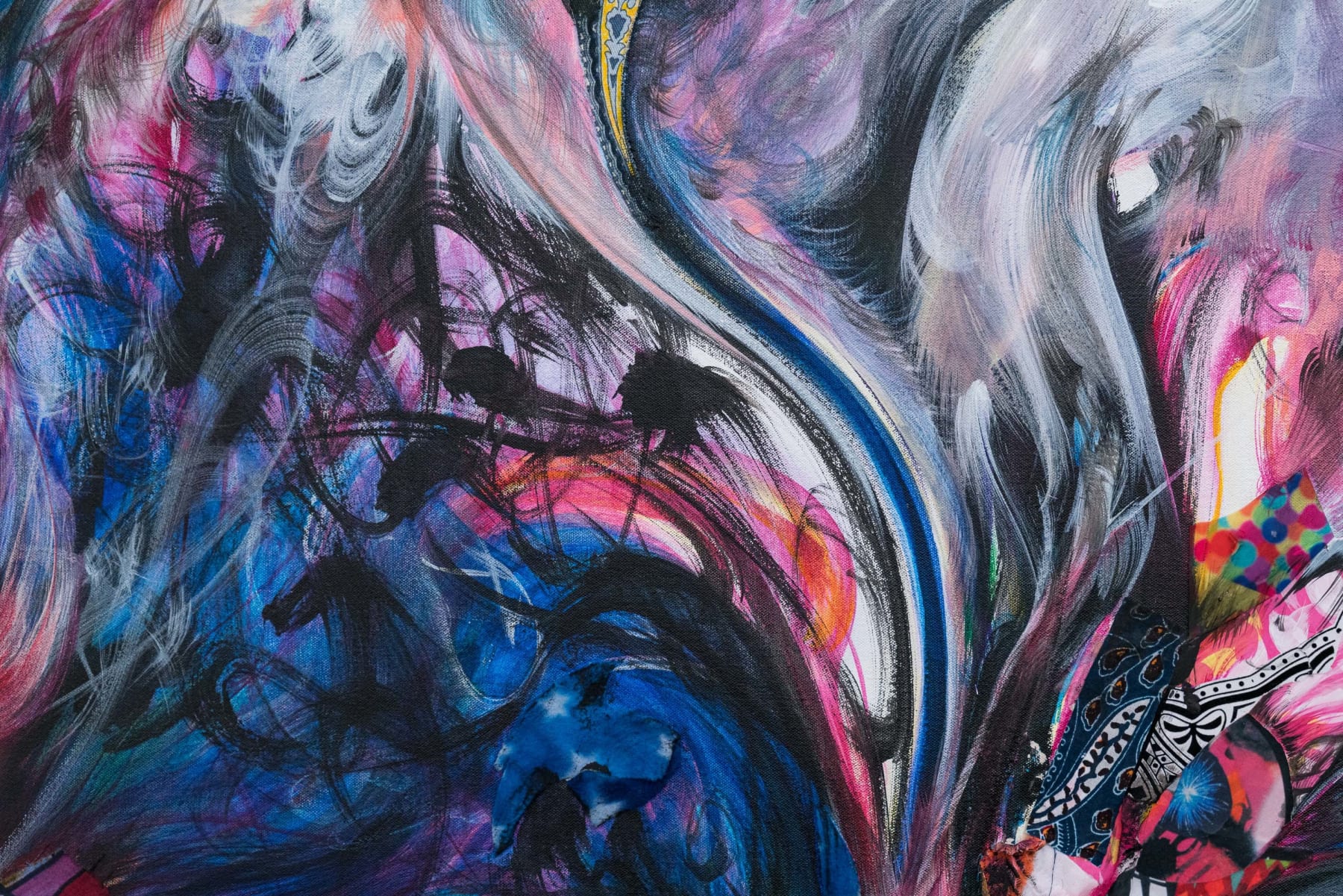 Shinique Smith, Midnight in my garden, 2024