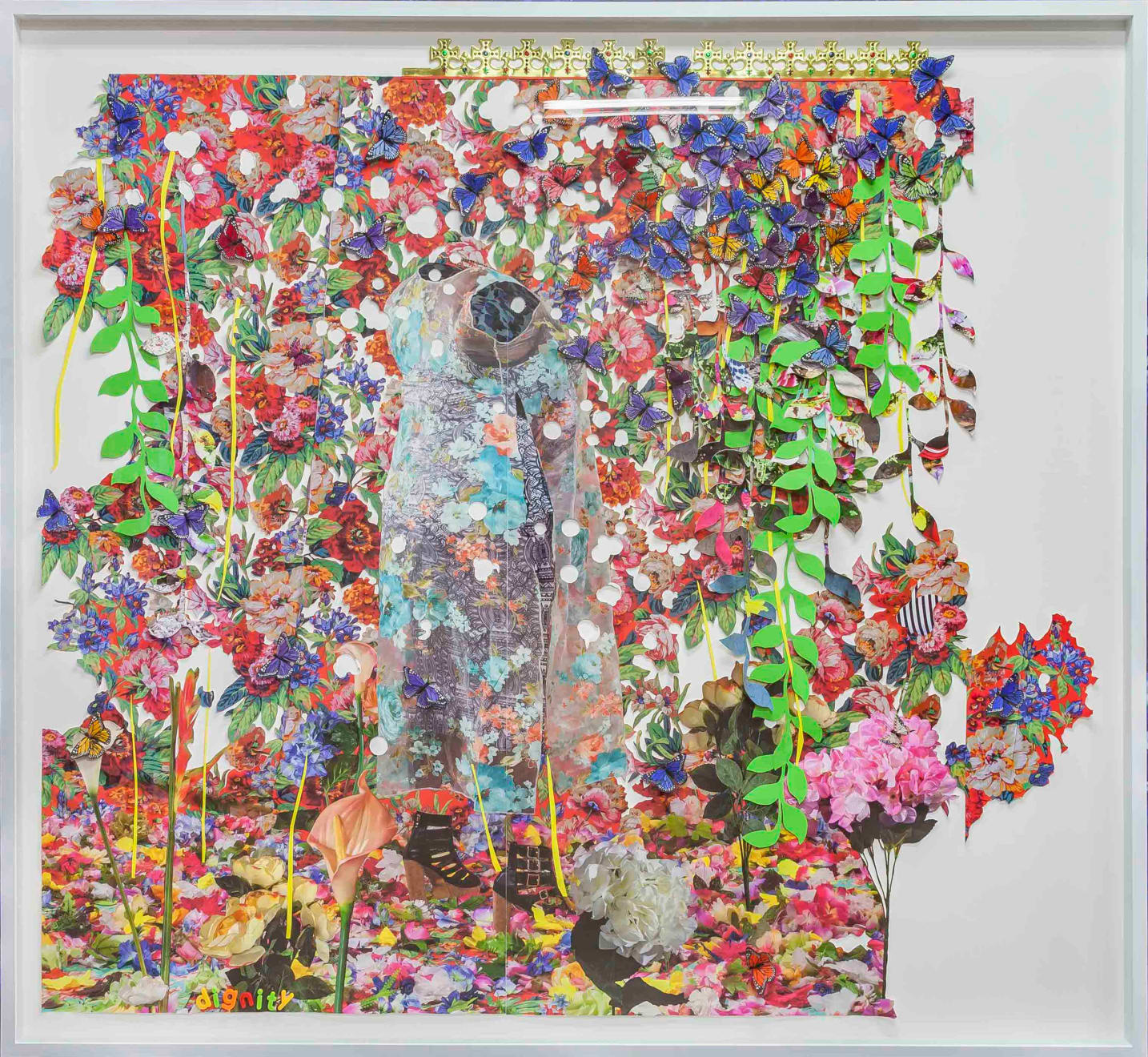 Ebony G. Patterson, ...dignity...for those who bear/bare witness, 2018