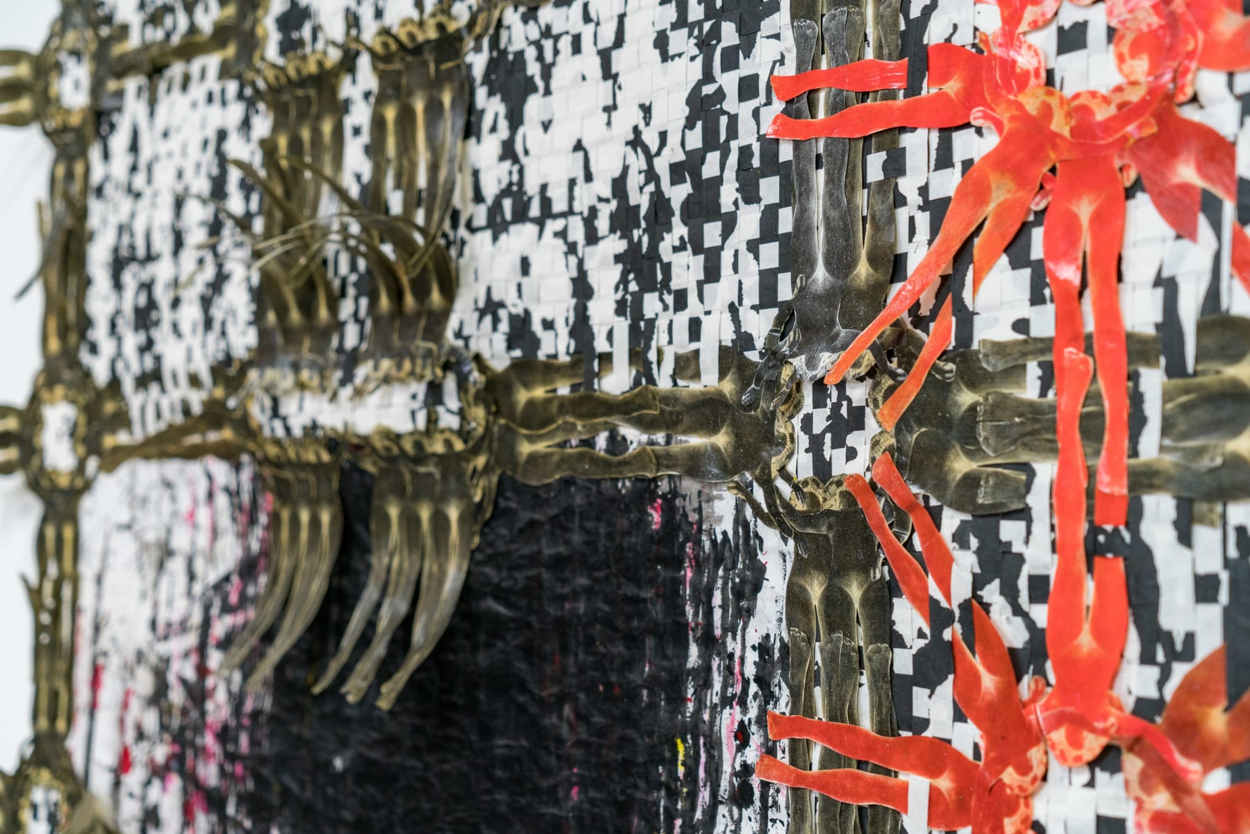 Monika Plioplyte, Untitled (Paper Textile Nr. 6), 2021