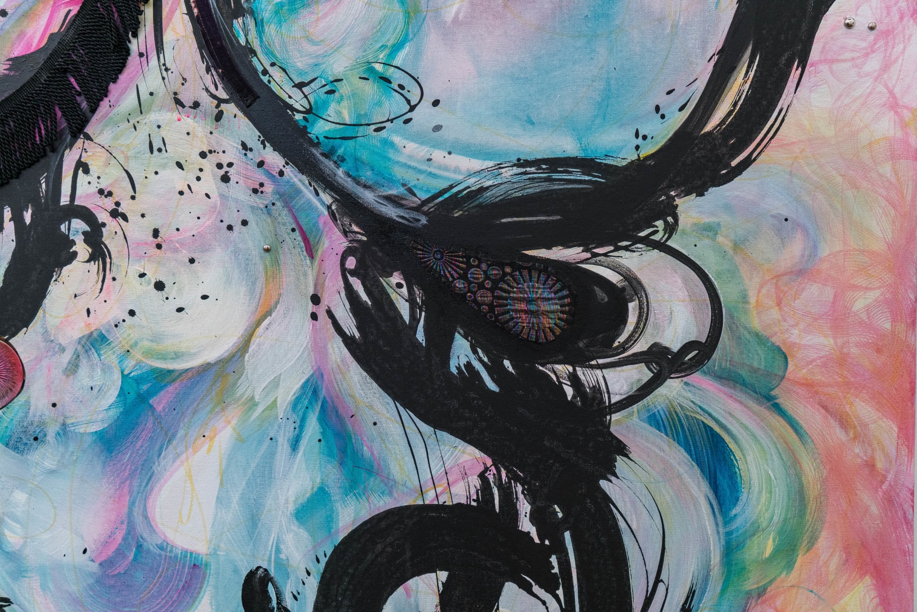 Shinique Smith, Voice in the air, 2024