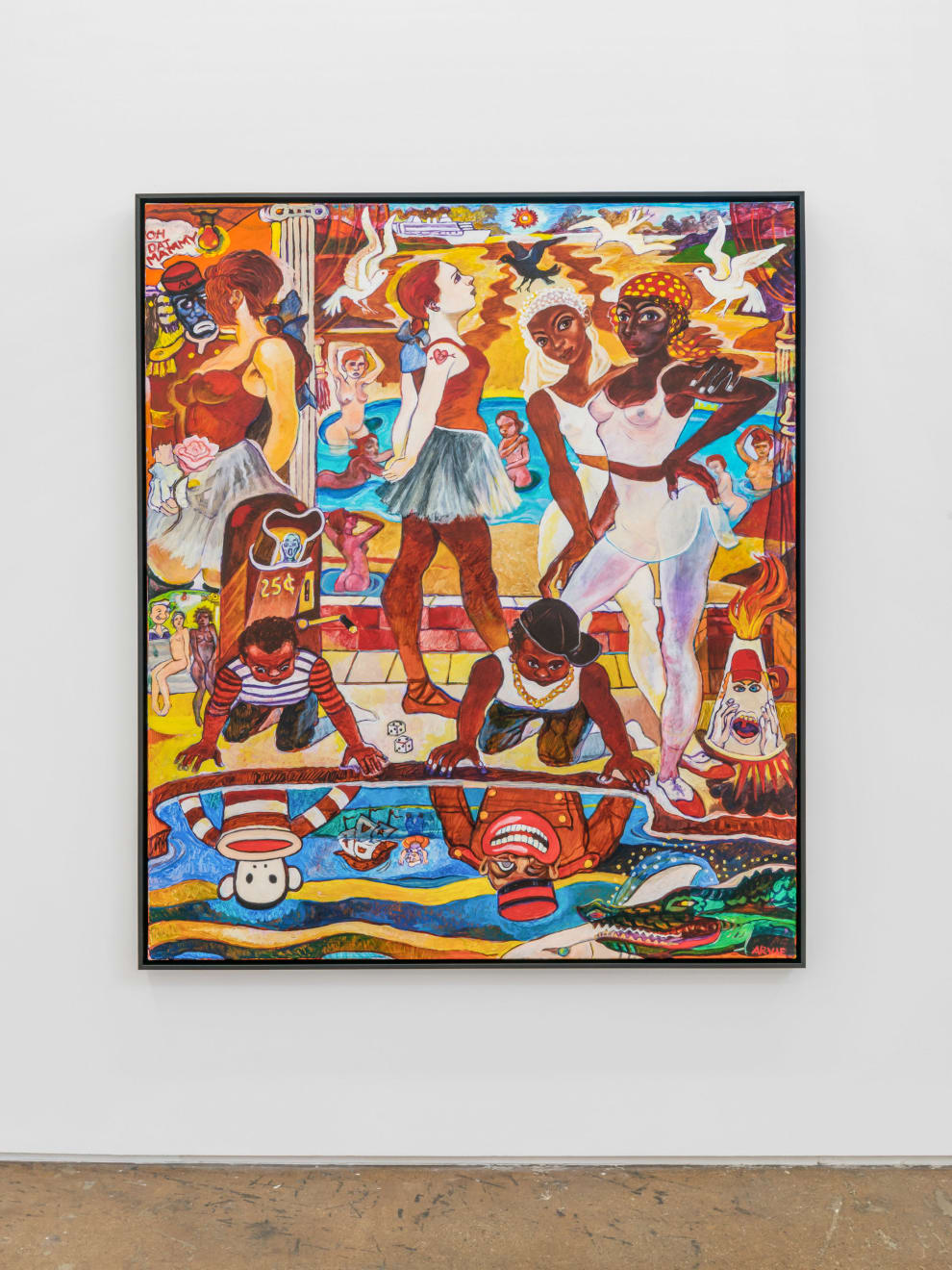 Arvie Smith, Echo and Narcissus, 2022