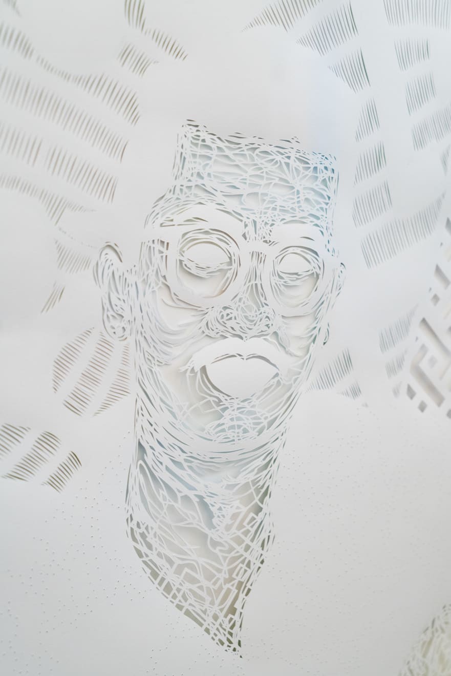 Antonius-Tín Bui, Flinging himself in an impossible direction, a future outside the photograph, 2021