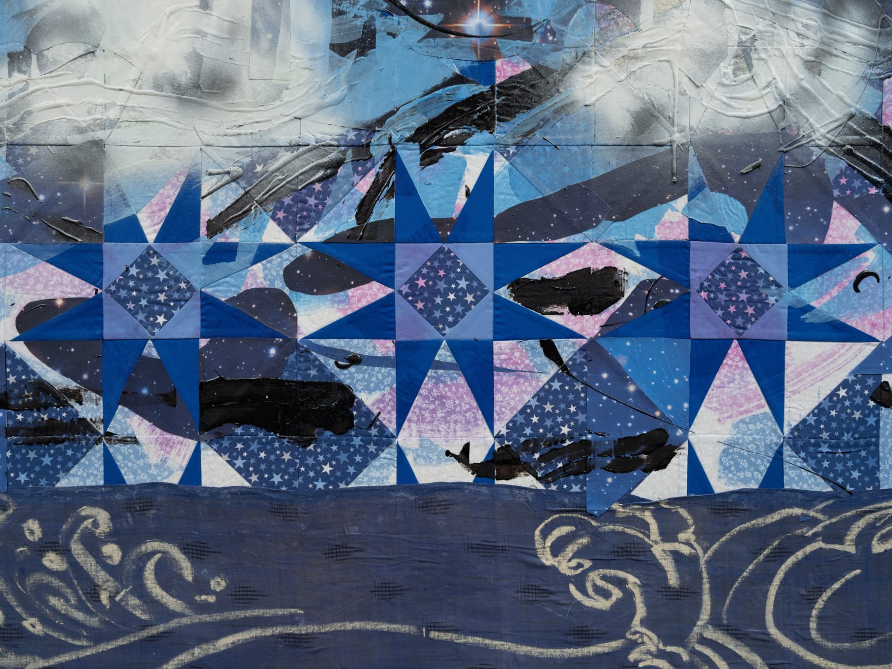 Sanford Biggers, Voyage to Atlantis, 2023