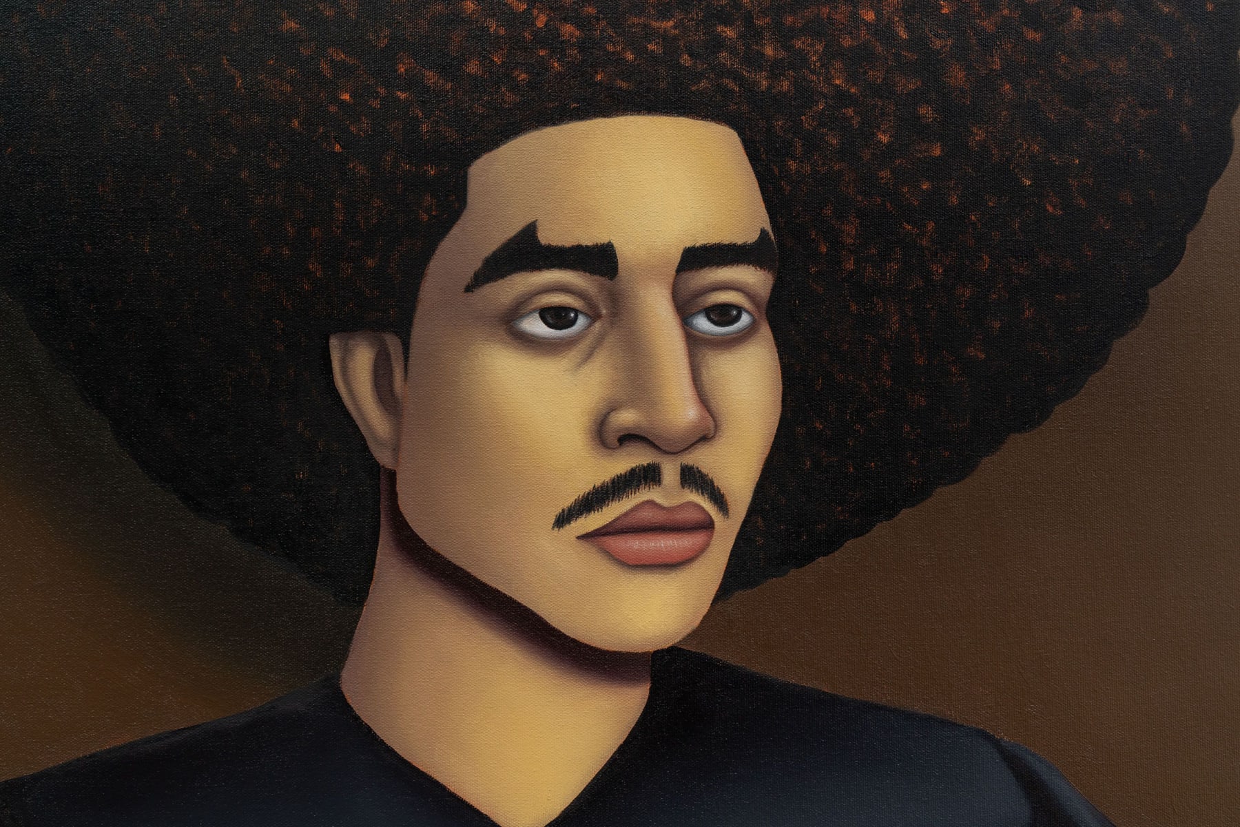 Jake Troyli, Self-portrait as a judge giving a ten-year sentence, 2022