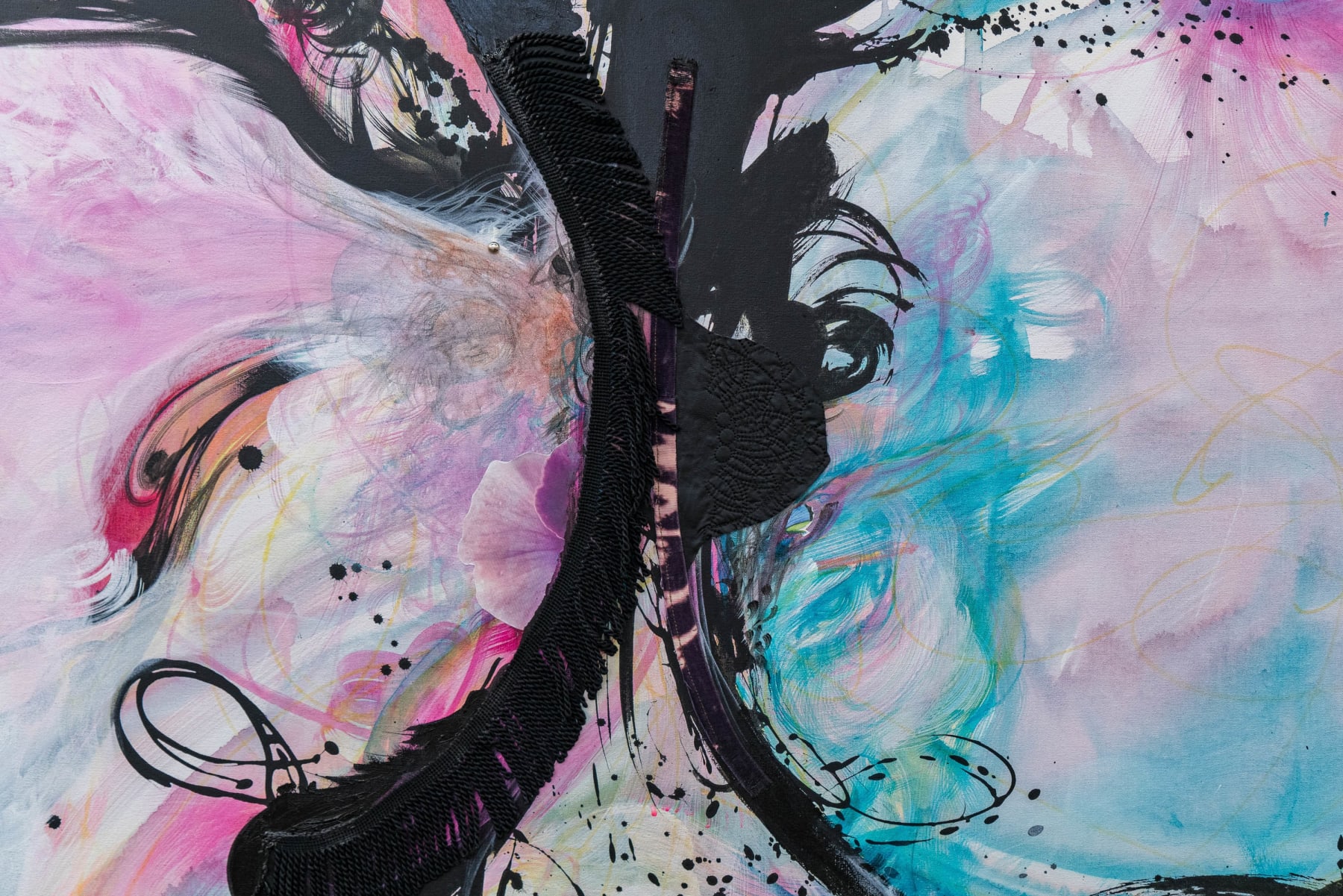 Shinique Smith, Voice in the air, 2024