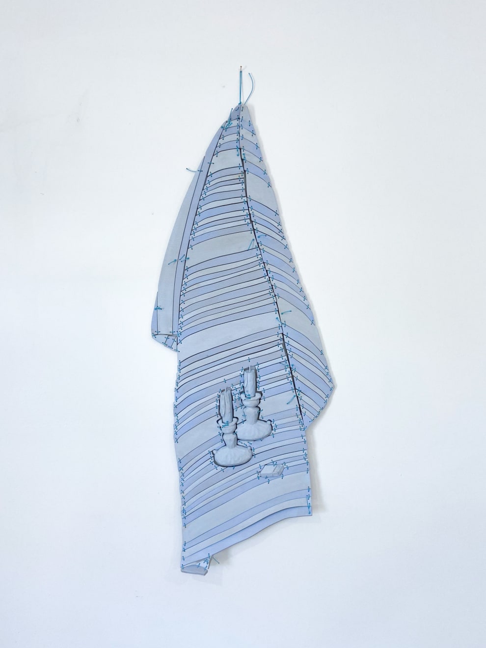 Dan Gunn, Laurel, Candle Sticks (Poudre Blue), 2022