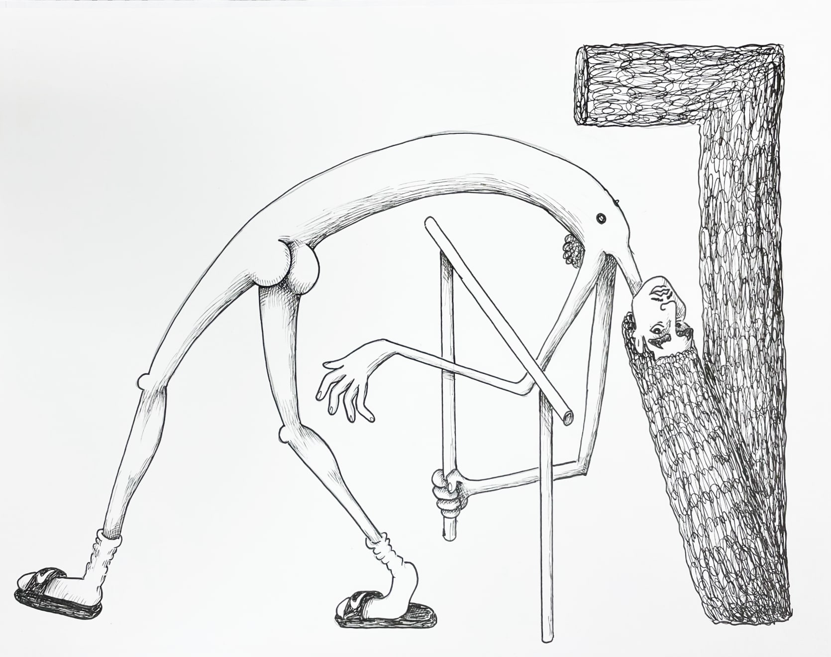 Jake Troyli, Contortionist III, 2022