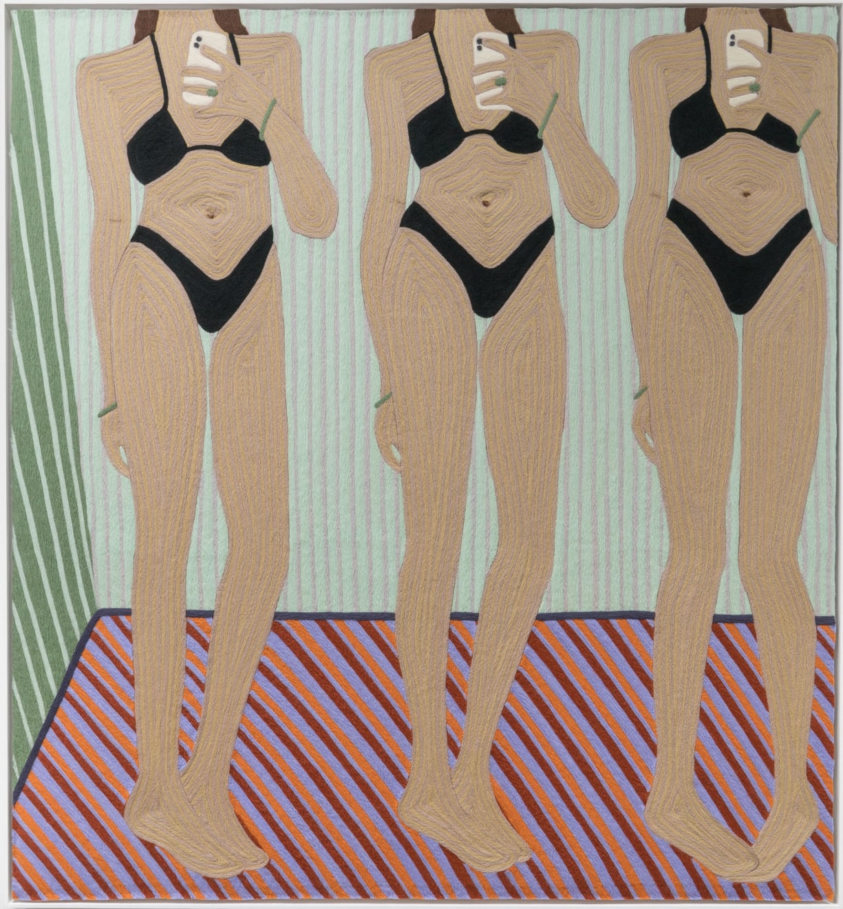 Cheryl Pope, Portrait of a Woman in Three, 2022